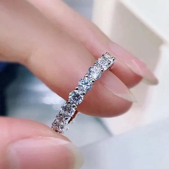 Sterling Silver Eternity Ring